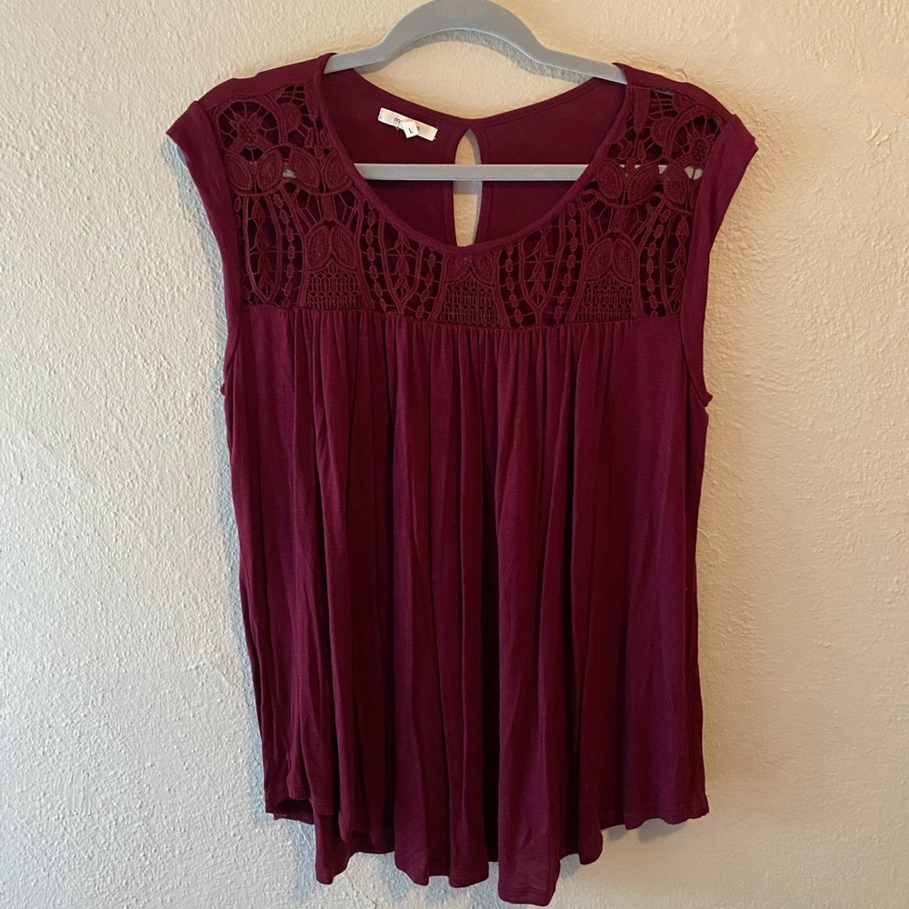 Knit Detail Shirt